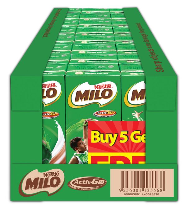 [Clearance Sale/ Bundle of 48/ 2 Cases] MILO UHT Chocolate Malt Packet Liquid Drink 200ml x 48 (Expiry :Aug 2025) - Image 2