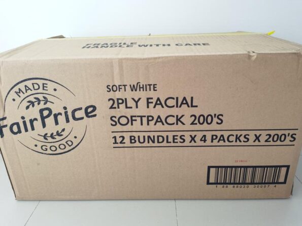 Last day special offer-FairPrice Facial Tissues - Soft Pack 2ply x 72pack - Image 4