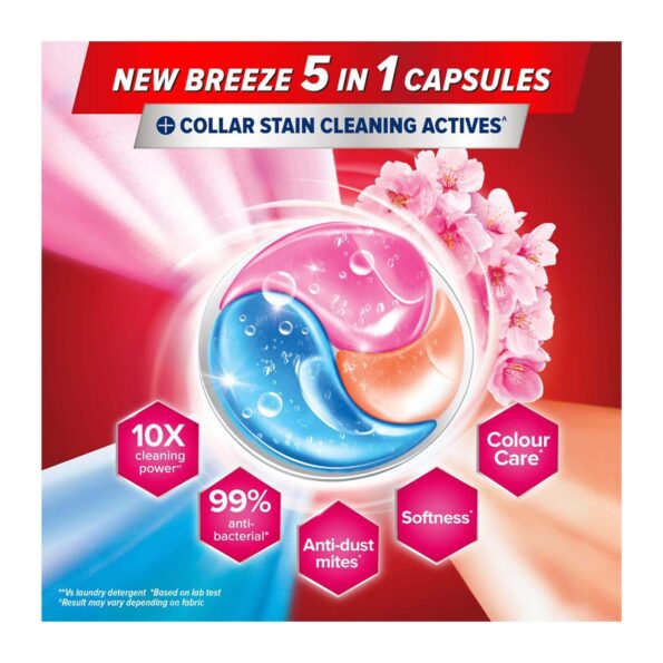 Breeze 3In1 Capsules Sakura Blossom 40s - Image 3